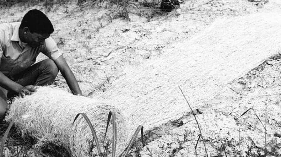 Prvá komerčne dodávaná protierózna georohož